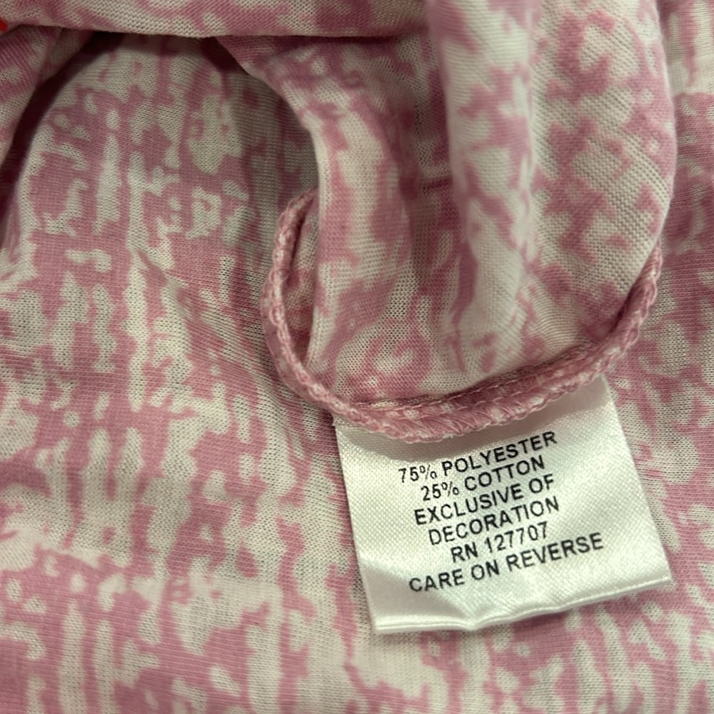 Hand Embroidered Pink Tank Top-M - Picture 12 of 16